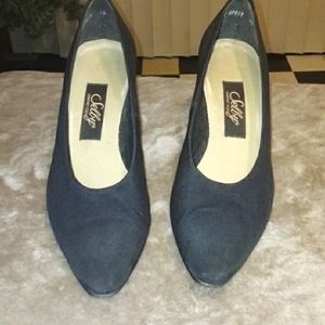 Selly Comfort Flex black heel size 10